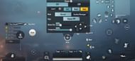 The 'Layout' settings in BGMI